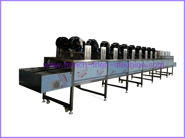 potato fries air drying dehydation machine